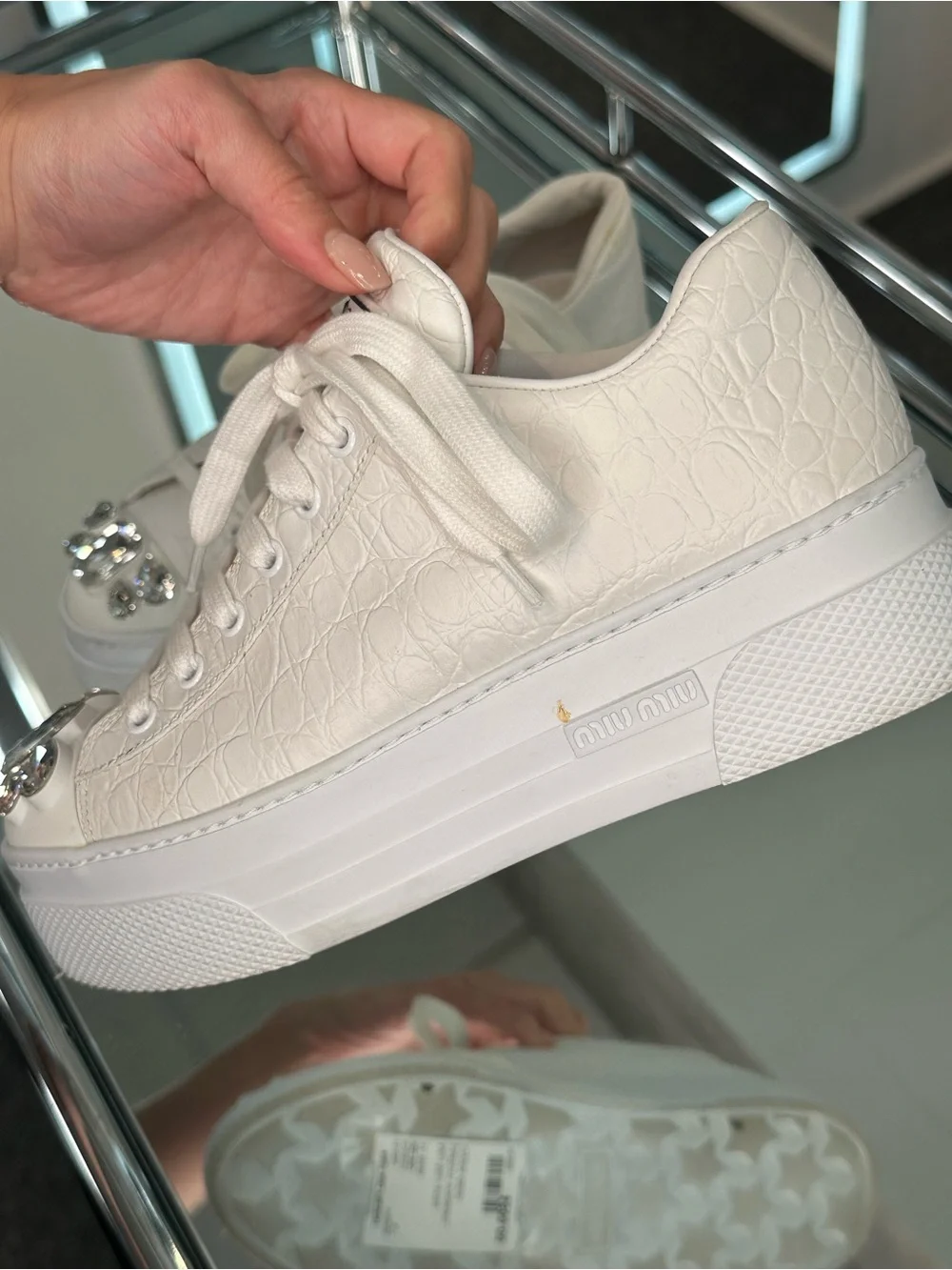 Miu Miu Platform Sneaker